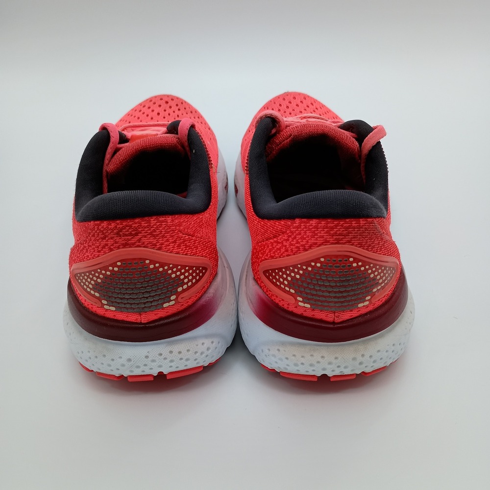 Brooks Ghost 16 Pink Orange Running Shoes Womens 7 Medium - Picture 7 of 10